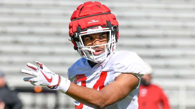 040823-Bryce Stephens-Isaian Sategna-Spring Practice 10-andy